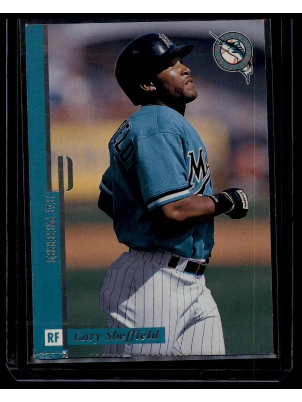 1996 Leaf Preferred Gary Sheffield #27 Florida Marlins RF